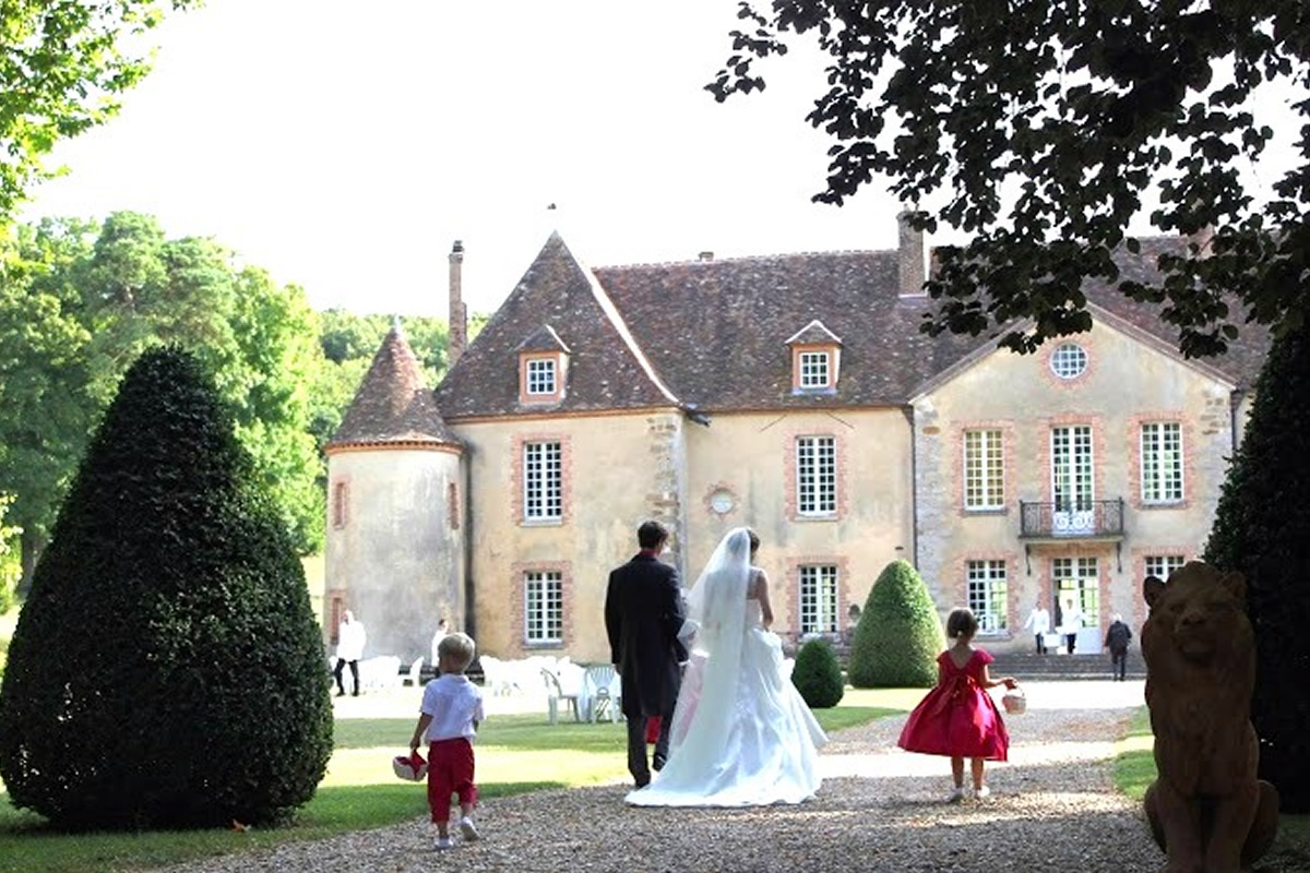 chateau pour reception de mariage